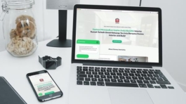 Portfolio landingpage desain interior