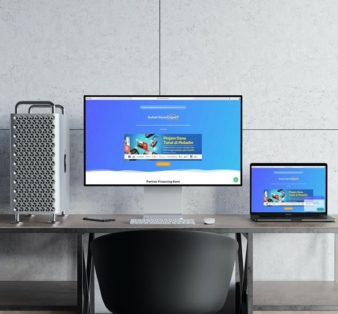 Portfolio landing page